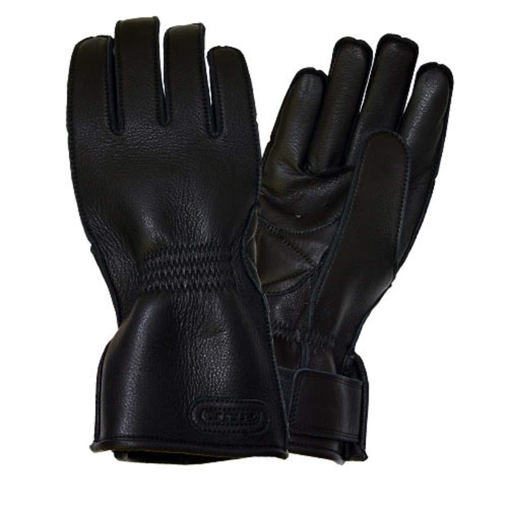 JRP Motorcycle Gloves Standard Certified In Long Winter L [Japan Eco-Leather Leather] [Made Japan] Gloves, Black, (GHL)