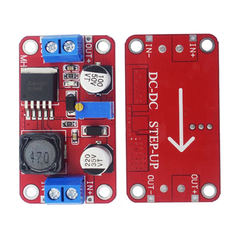 Modul de Putere Step Up DC-DC 5A Convertor Boost de Tensiune 3.3V-35V La 5V 6V 9V 12V 24V XL6019