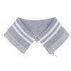 Stylish Striped Collar Removable Collar Protectors For Down Jackets Great For Everyday Use Winter Coat Collar Guards
