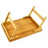 WKWKER Bamboo Computer Bedside Computer Coffee Folding Tray Ideal for Working from Home Camping Picnic or Low Table Desk, Table, Stand, Table, Table,