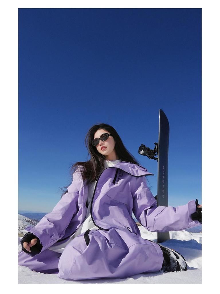 Unisex Skianzug Set - Kleine Größen, Winter Samt Verdickt, -40℃ Kälteschutz, Bergsteiger Baumwolljacke