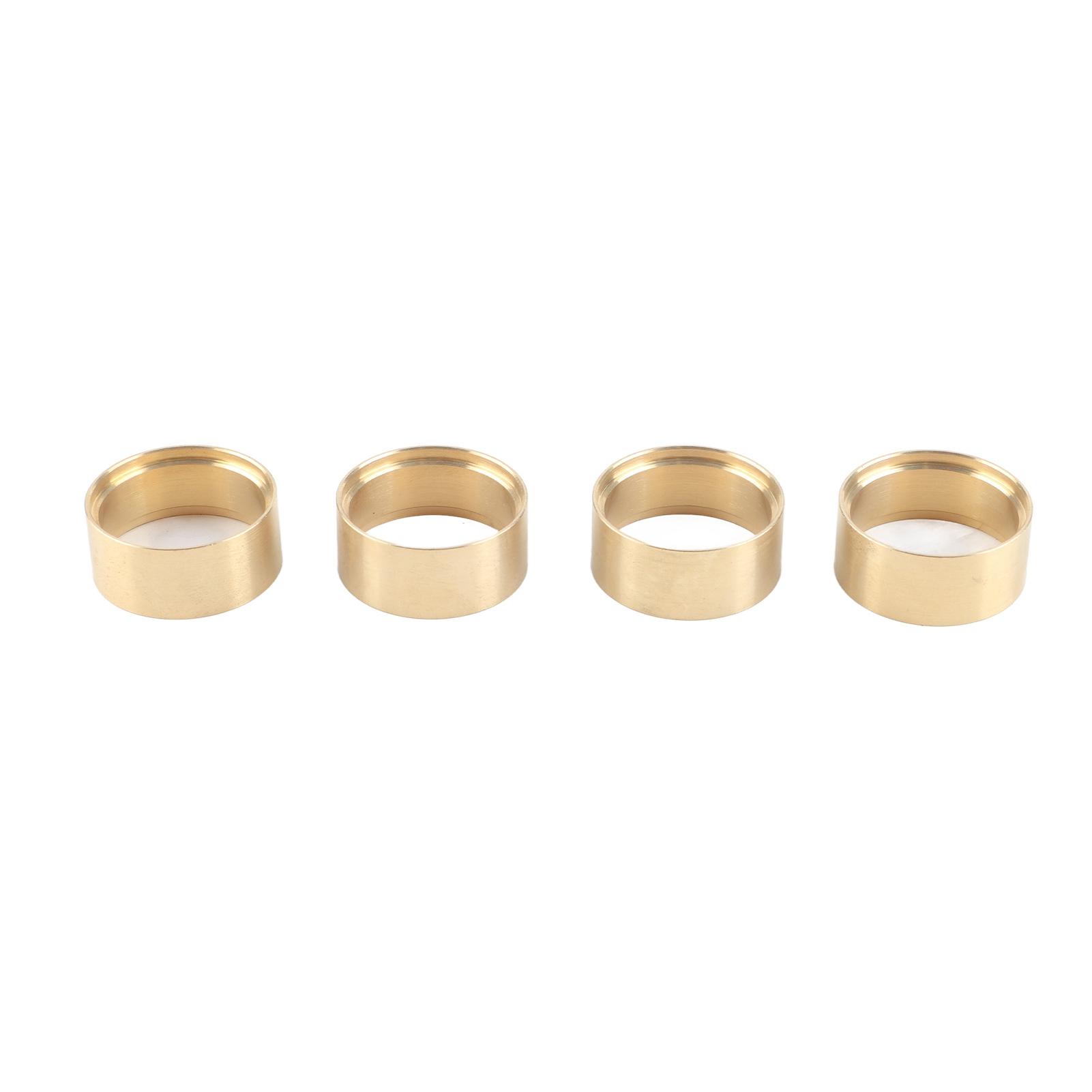 

4pcs RC Brass Wheel Weights High Accuracy Wheel Weights Counterweights for FMS FCX24 124 RC Cars