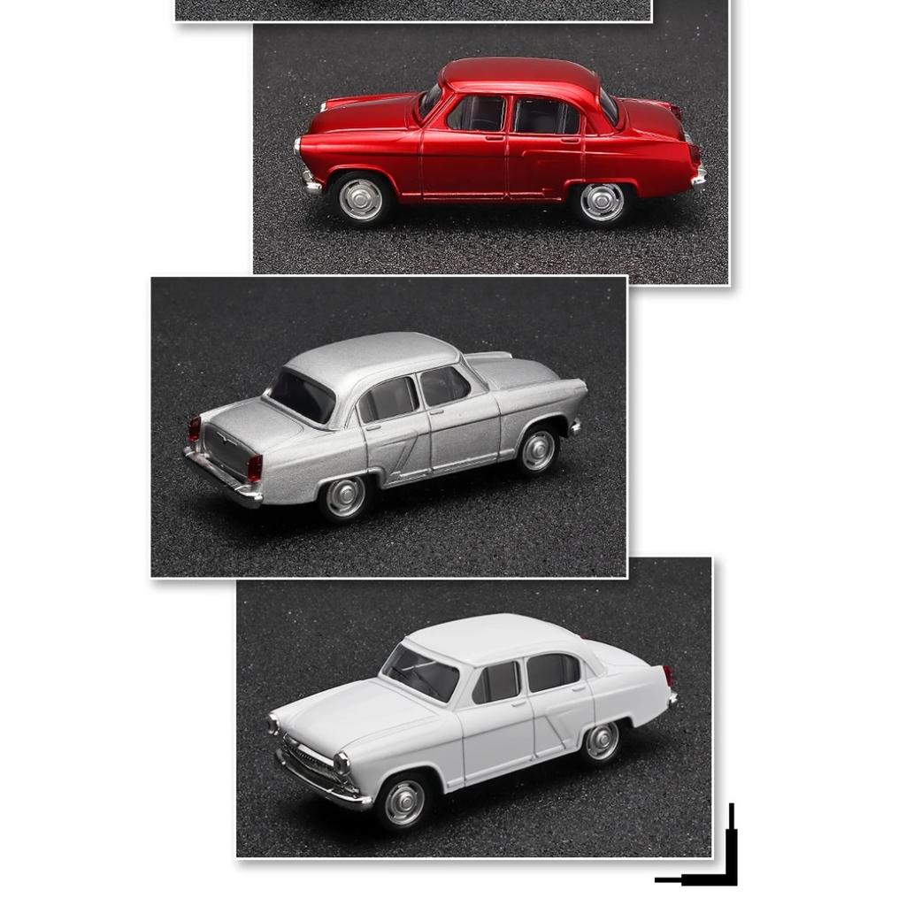 1/43 Volga GAZ-21 Alloy Metal Diecast Car Model Toy Car Model Desktop Decorations Gifts Collect Hobby Gifts Classic Vehicle Boys