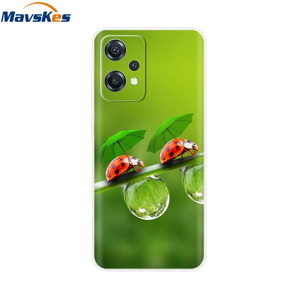 For OnePlus Nord CE 2 Lite 5G Case Cover for OnePlus Nord 2T Marble Transparent Soft Clear Silicone Phone Cases Funda Bumper