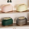 Nordic Striped Tissue Box Holder High Quality Toilet Paper Box Table Napkin Holder Car Tissue Paper Dispenser Home Decoration