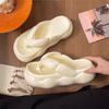 Thick Bottom for Outer Wear Increases Height, Flip-flops Are Fashionable In Summer, High Heels Pinch Feet EVA Non-slip and Cool Slippers for Women