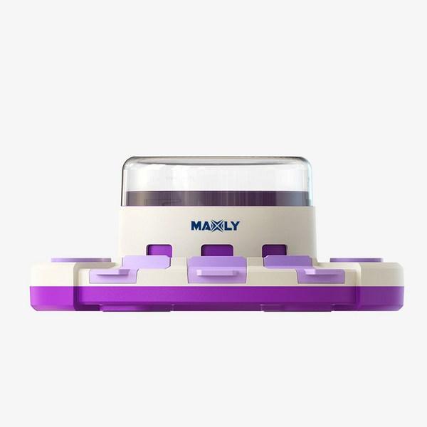 Maxley Puppy Nose Work Intelligence Development Food Puzzle Toy, Violet