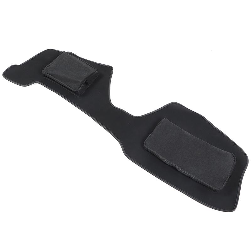 For BMW X2 2025 2026+ Sheepskin Car Dashboard Organiser Mat Storage Pad Stowing Tidying Organiser Accessories