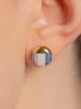 Cerabonito Stratum Round Ceramic Earring (Bp)