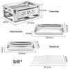 Suncojia Household Charcoal Grilled Fish Grill