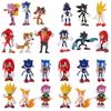 Set di Action Figure Giocattolo di Sonic the Hedgehog di Qualità Premium Carine per Bambini e Adulti