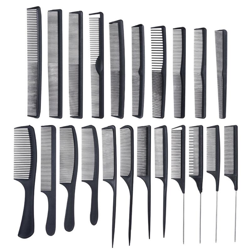 Hair Styling Comb Set Professional Barber Hair Comb Hair Cutting Comb Set 22Pcs Hairdressers Comb Set for All Hair Type 1