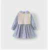 David Bella Girls' Splicing Skirt Dress