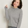 2023 Autumn-Winter Women's Slim-Fit Knit Sweater: Loose Outerwear, Half-High Neck, Thick Inner Layer.