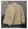2026 Men's Waterproof Stand Collar Jacket - Lightweight, Trendy, Casual Outerwear for Spring and Autumn