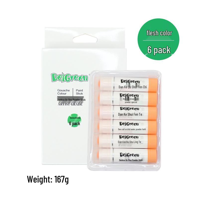 Dankelin Washable Watercolor Sticks: 12, 18, and Macaron Colors - Perfect for Painting and Graffiti.