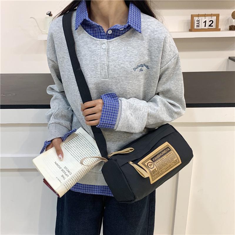 2025 Women's Versatile Casual Crossbody Bag - Large Capacity Shoulder Bag for College Students & Outdoor Activities