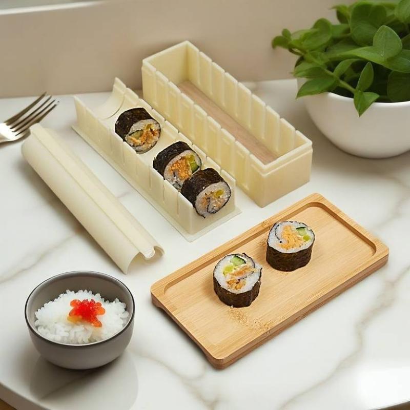 1 Piece Diy Rice Ball Molder Sushi Making Tool Cake Roll Press Maker Japanese Mold Tool