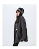 Korean-Style High-End Women's Drop Shoulder Hoodie Sweatshirt - Autumn 2024 Loose Casual Long-Sleeved Cardigan Jacket