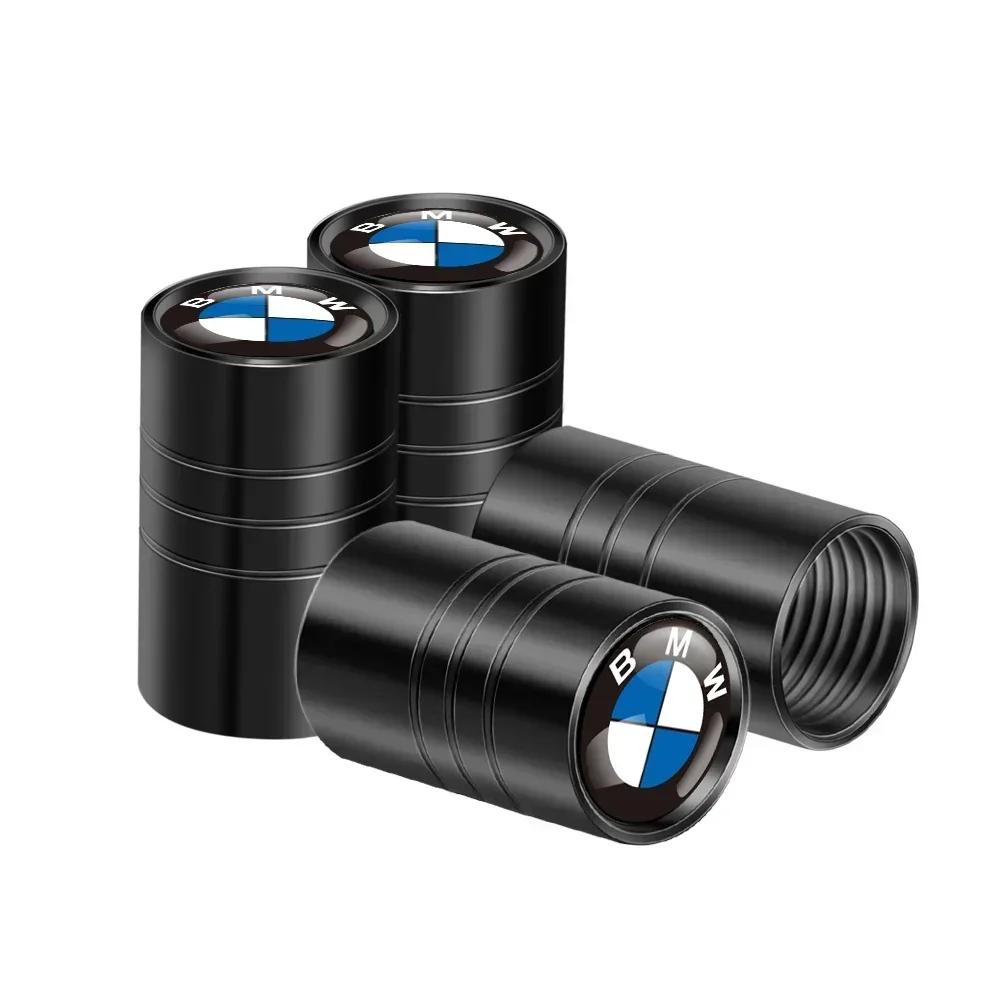 XLJBM1 For BMW 4Pcs Metal Wheel Tire Valve Caps Car Tyre Accessories For Bmw E49 E60 M M3 M5 F10 F30 F20 E28 E36 E39 E46 E91 Performan