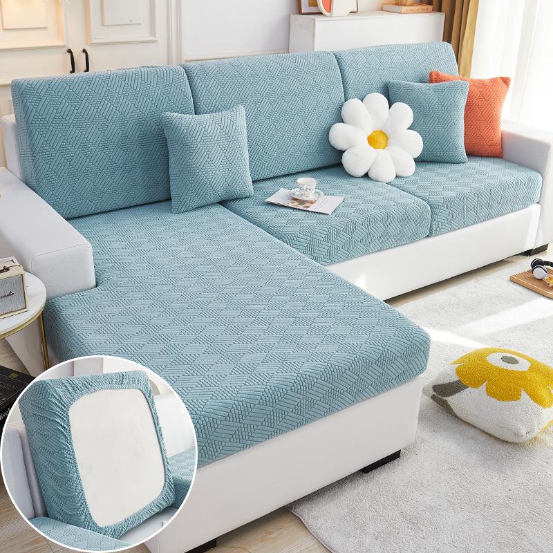 Thickened Stretch Sofa Cover: Universal Anti-Slip, Stain-Proof Slipcover for All Seasons
