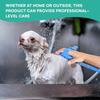 Silicone Material Pet Bathing Gadget Shower Head Design Silicone Massage Shower Head  Dog Bathing