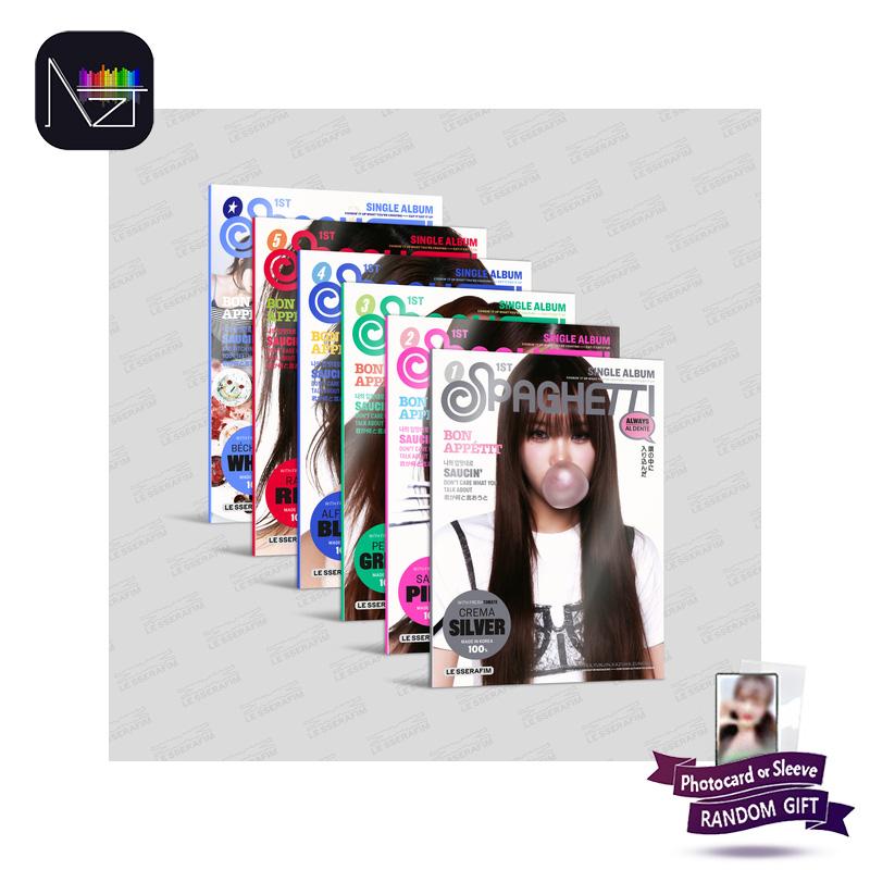 [PŘEDOBJEDNÁVKA] LE SSERAFIM – 1. singlové album [SPAGHETTI] (Kompaktní Ver.)