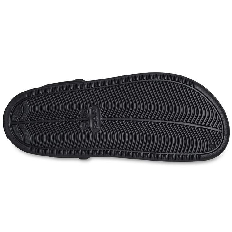 Crocs EVA Comfortable Versatile Non-Slip Wear-Resistant Clogs Unisex Footwear Black 208371-060