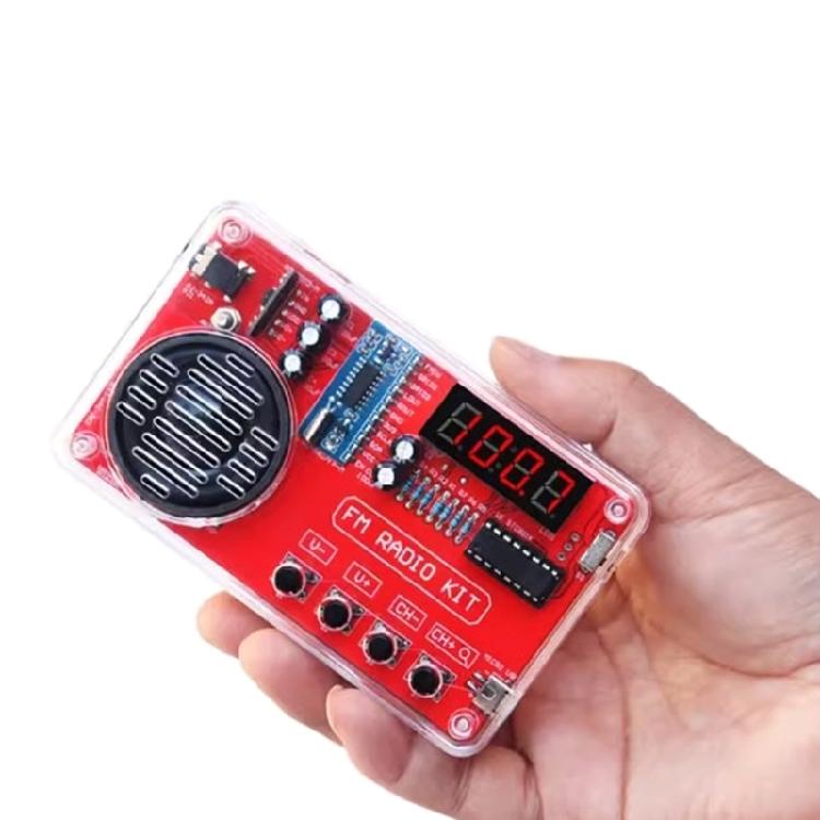 Hands On Electronic Fun 50-108MHz DIY FM Radio Circuit Board Kit for Tinkerers