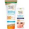 Garnier Ambre Solaire Face Sun Protection Routine &; Sensitive Expert+ Body