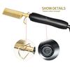 Best Seller New Electric Copper Comb Hair Straightener Hair Straightener Dual-purpose Household Handheld Portable Perm Curling R