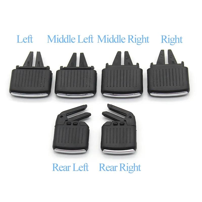 For Volkswagen Golf 5 Sagitar Jetta 1KD819703 1PC Interior Front Rear Air Conditioner AC Vent Grille Slider Outlet Tab Clip