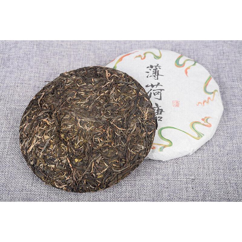 357g Organic Green Tea Yiwu Spring Tea Yunnan Cake Tea Beneficial Health Tea