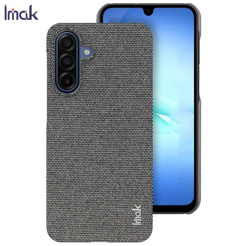 

For Samsung Galaxy A07 4G 5G Phone Case IMAK Ruiyi Series Fabric Case Samsung Galaxy A07 5G темно серый