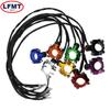 Motorcycle CNC Engine Stop Start Kill Switch Momentary Push Button Switch For Yamaha Kawasaki KTM Honda CRF250 CRF450 Universal