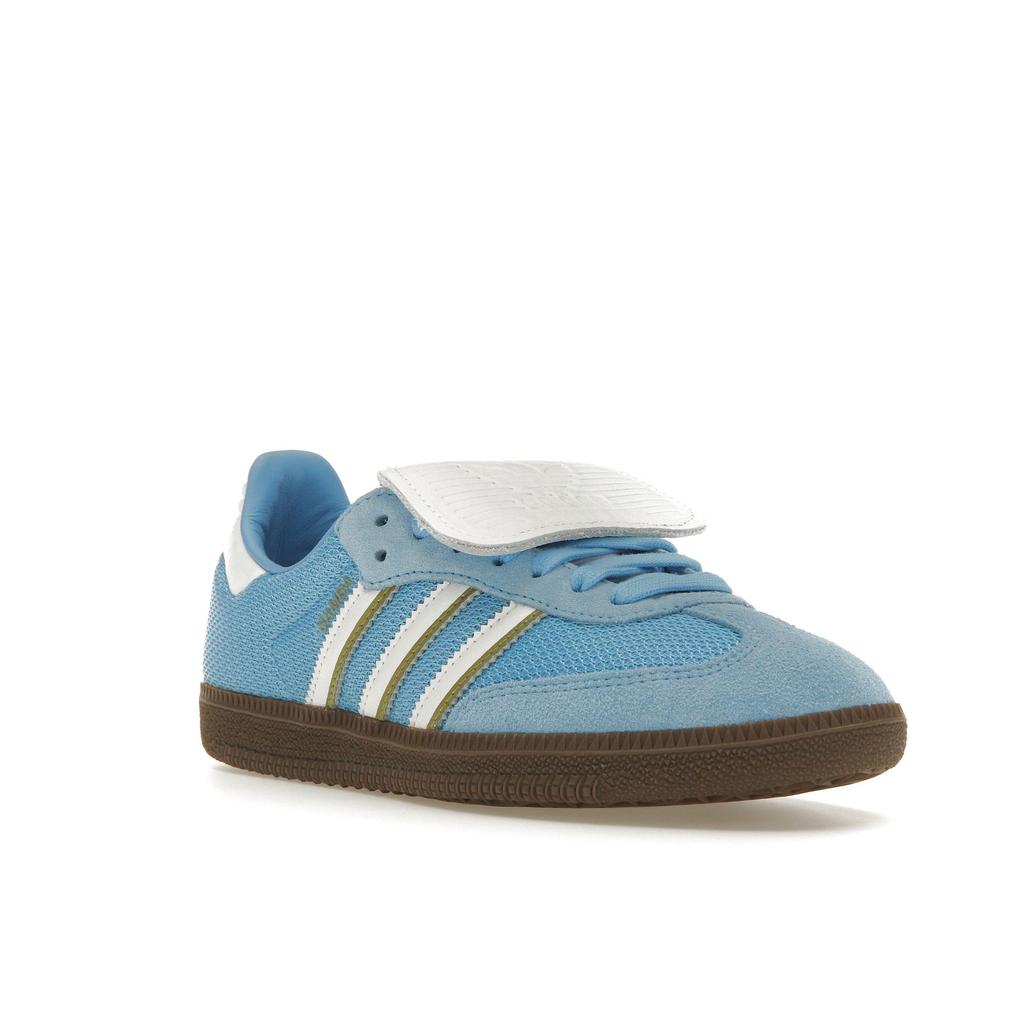 Adidas Samba LT Semi Blue Burst Gum Baskets Unisexe Blanc Nuage IE9170