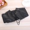 Women'S Extra Wide Waist Elastic Waist Seal Black Elastic Wide Belt Skirt