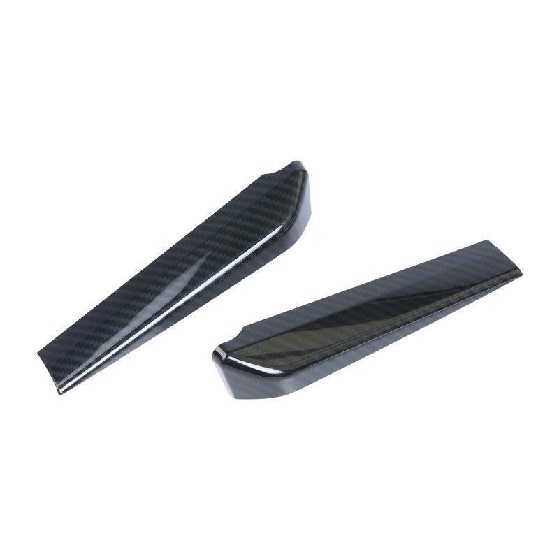 For Toyota C-HR CHR 2016-2017 2018   Front Door Window Inner Triangle A Colum Cover Sticker Trim Decoration Accessory
