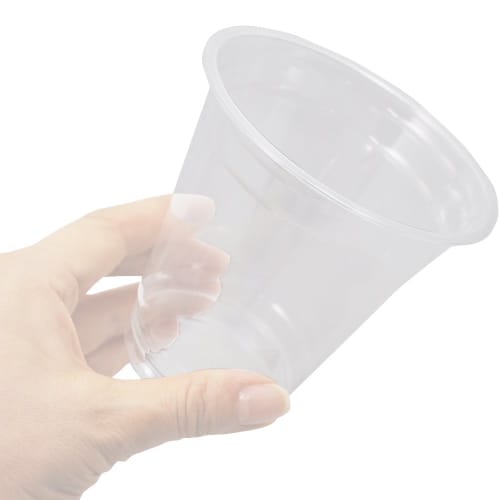 Artnap PET Cups, 370ml, Pack of 50, 96-Count Recycled Clear Cups, TS-69