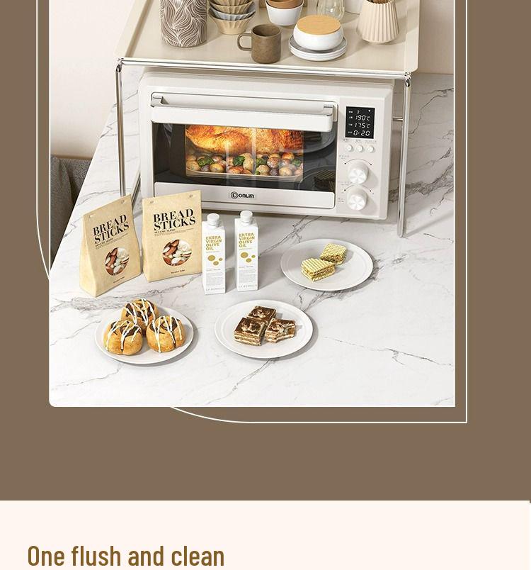 New Split Stainless Steel Multifunctional Kitchen Microwave and Electric Oven Countertop Storage Rack