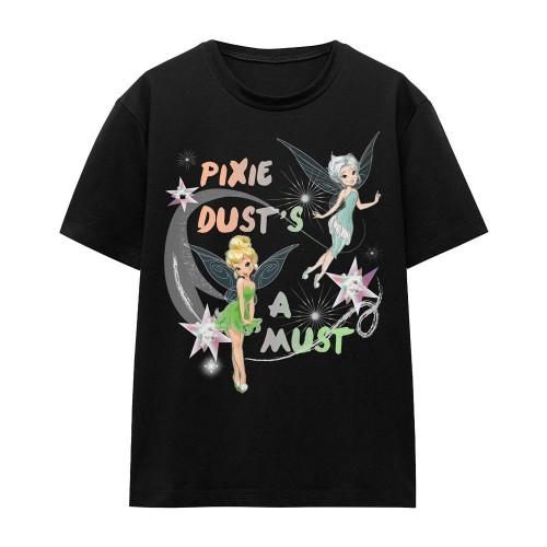 Disney Fairies Unisex Adult Pixie DustÂ´s A Must Tinker Bell & Periwinkle T-Shirt
