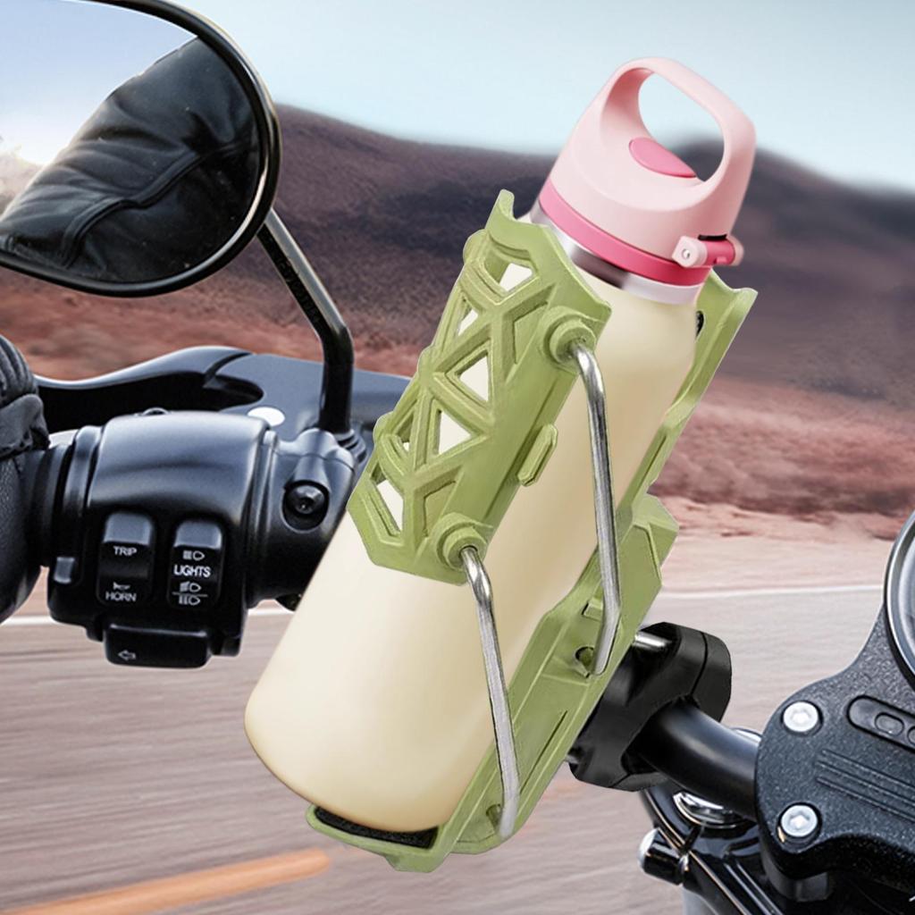 Universal 360-degree Adjustable Handlebar Cup Cage Bike Motorcycle Water Bottle Holder For MTBRoad Cycling ADVMotorbike