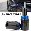For YAMAHA MT07 YZFR7 YZF R7 MT-07 Motorcycle Accessories Frame Slider Crash Protector Falling Protection Pad