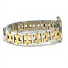 Hermes Clipper Quartz Two-tone Watch Wristwatch SS/Gold Plated Silver/Gold