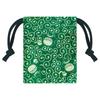 Beverly Ghibli Totoro Stamp Drawstring Purse Stamp Totoro and Arabesque Pattern TSW-175