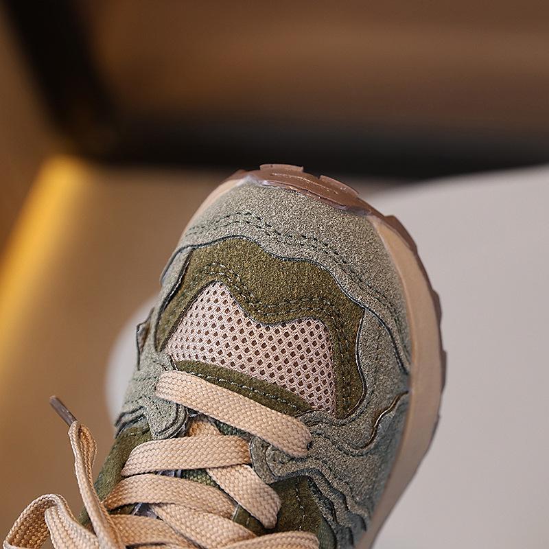 Breathable Mesh Kids' Sports Sneakers for Boys & Girls (Ages 1-6) - 2025 Spring/Autumn Collection
