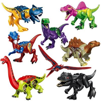 [Real Honey Night-Compatible Lego-Dinosaure] G set petit bloc de dinosaure 8 types de Tyrannosaurus Velosit Raptor, etc.