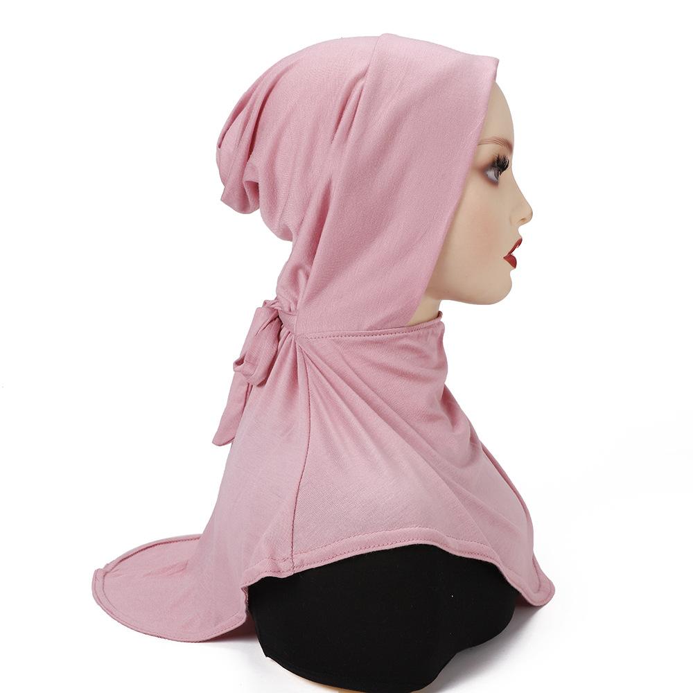 20252025 new headscarf, modal cotton strap elastic bottom hat, scarf