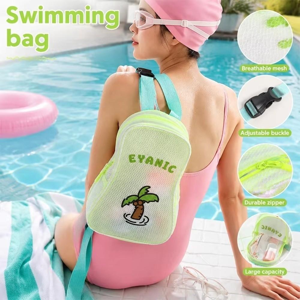 Wet Dry Separation Swimming Bag Waterproof Fitness Bag Multifunctional Swim Crossbody Bag
