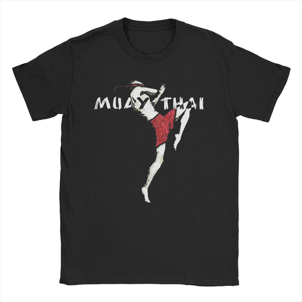 Men Women Thai Art Tigers Muay Thai T Shirts Cotton Clothes Funny Short Sleeve Round Collar Tees Unique TShirt